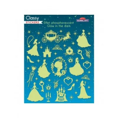 CLASSY GLOW STICKERS 15X17 211700 GLOBAL GIFT