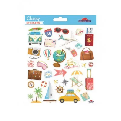 CLASSY STICKERS 15X17 211020 GLOBAL GIFT