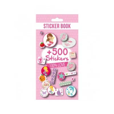 ALBUM ME 500 ΕΤΙΚΕΤΕΣ 8 ΦΥΛΛΑ GLOBAL GIFT
