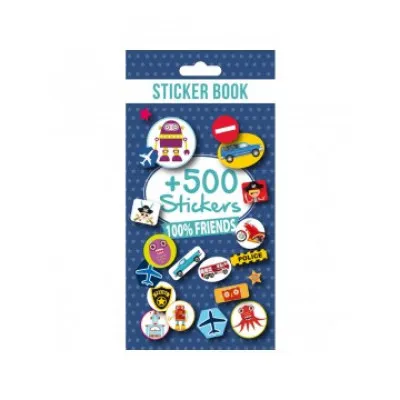 ALBUM ME 500 ΕΤΙΚΕΤΕΣ 8 ΦΥΛΛΑ GLOBAL GIFT