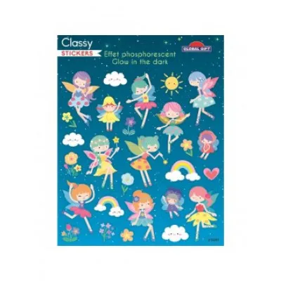 CLASSY GLOW STICKERS 15X17 215203 GLOBAL GIFT