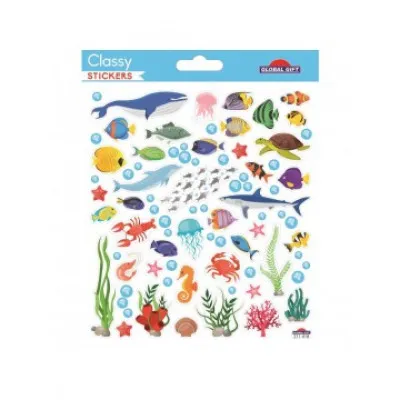 CLASSY STICKERS 15X17 211418 GLOBAL GIFT