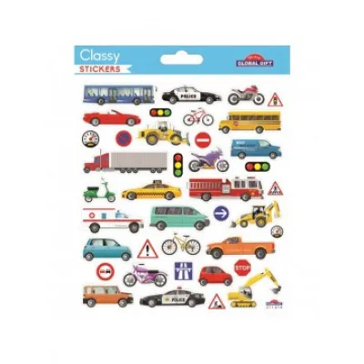 CLASSY STICKERS 15X17 211614 GLOBAL GIFT