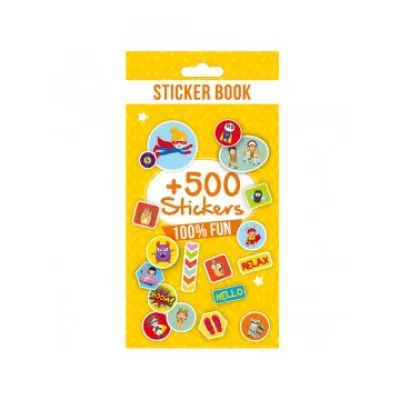 ALBUM ME 500 ΕΤΙΚΕΤΕΣ 8 ΦΥΛΛΑ GLOBAL GIFT