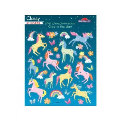 CLASSY GLOW STICKERS 15X17 215204 GLOBAL GIFT