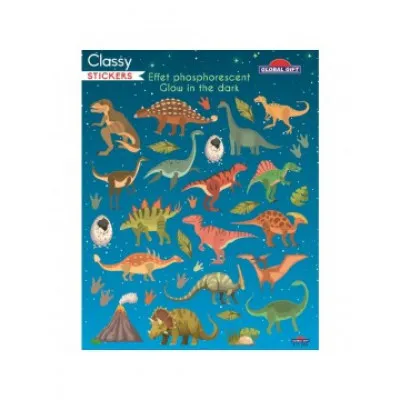 CLASSY GLOW STICKERS 15X17 GLOBAL GIFT