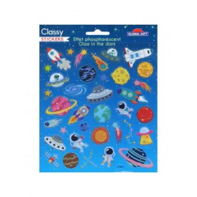 CLASSY GLOW STICKERS 15X17 215201 GLOBAL GIFT