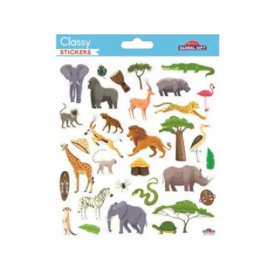 CLASSY STICKERS 15X17 211415 GLOBAL GIFT