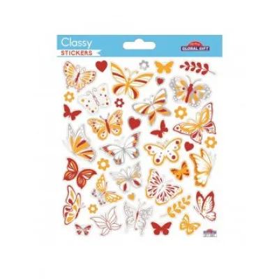 CLASSY STICKERS 15X17 211021 GLOBAL GIFT