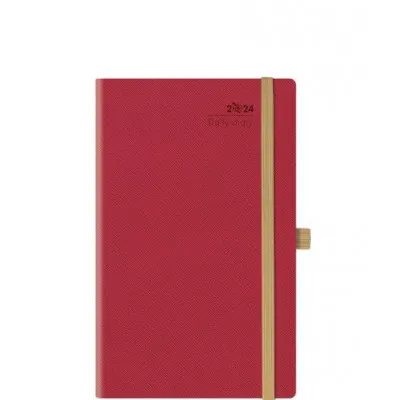 ΗΜΕΡΟΛΟΓΙΟ ΗΜΕΡ. IVORY 13X21 APPEEL ECO SAFIANO RED