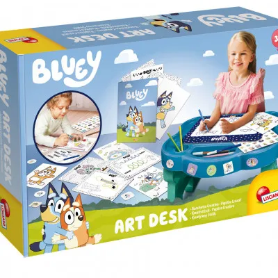 BLUEY ART DESK
