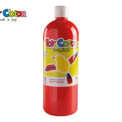 TOY COLOR ΤΕΜΠΕΡΑ 1L S/WASH. RED