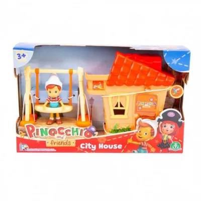 Pinocchio And Friends Σπίτι με Κούνια και Φιγούρα - 2 Σχέδια (PNH18000)