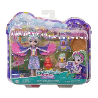 Enchantimals City Tails - Οικογενεια Σπινων