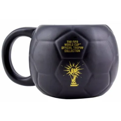 Paladone FIFA Football (Black and Gold) Shaped Mug (PP9539FI)