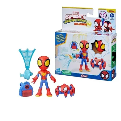 Hasbro Marvel Spidey and His Amazing Friends: Web-Spinners - Spidey Action Figure (F7256)