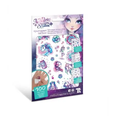 Nebulous Stars Temporary Tattoos-3 Σχέδια (11410)