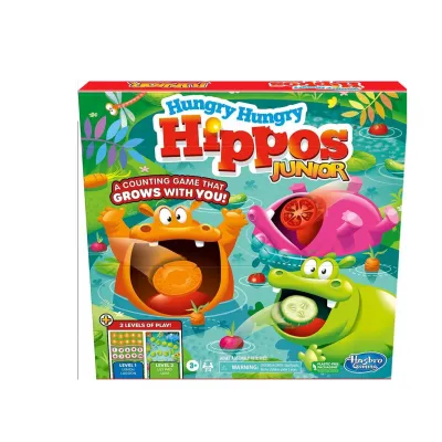 Hasbro Χαρούμενοι Ιπποποταμούληδες Junior - Επιτραπέζιο (Ελληνική Γλώσσα) (F6645)