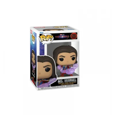 Funko Pop! The Marvels - Ms Marvel #1251 Bobble-Head Vinyl Figure