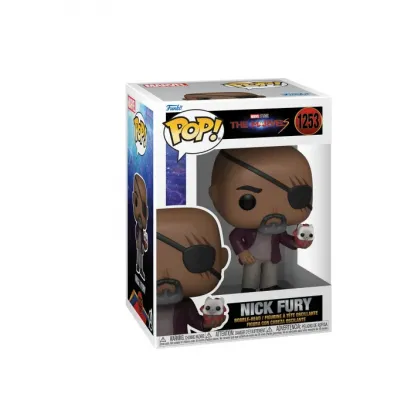 Funko Pop! The Marvels - Nick Fury #1253 Bobble-Head Vinyl Figure