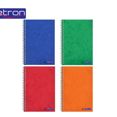METRON ΤΕΤΡΑΔΙΟ Α4 150Φ. 5Θ. 2ΣΠ.   ΠΡΕΣΠΑΝ