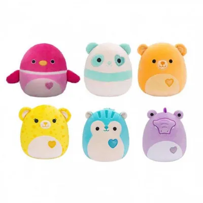 SQUISHMALLOWS VALENTINE ΛΟΥΤΡΙΝΑ 13CM W3B (6 ΣΧΕΔΙΑ)/6
