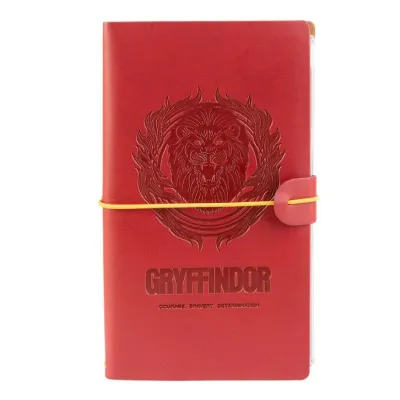 HARRY POTTER GRYFFINDOR ΤΑΞΙΔΙΩΤΙΚΟ ΤΕΤΡΑΔΙΟ ΜΕ ΔΕΡΜΑΤΙΝΗ 12X20