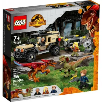76951 PYRORAPTOR & DILOPHOSAURUS TRANSPORT