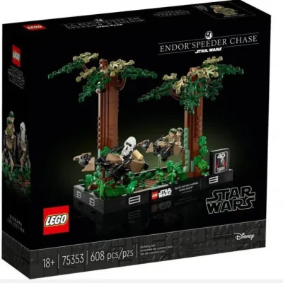 75353 ENDOR™ SPEEDER CHASE DIORAMA