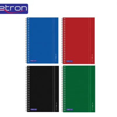 METRON ΤΕΤΡΑΔΙΟ 17x25 150Φ. 5Θ. ΣΠ.   SIMPLY