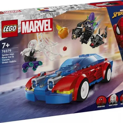 76279 SPIDER-MAN RACE CAR & VENOM GREEN GOBLIN