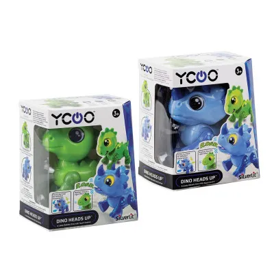 Silverlit Ycoo Dino Heads Up Ηλεκτρονικό Ρομπότ Για 3+ Χρονών
