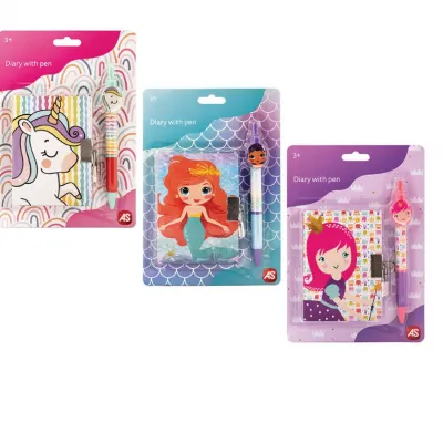 Ατζέντα με Στυλό 3 σχέδια , assortment (64232)