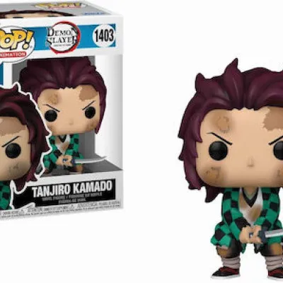 Funko Pop! Animation: Demon Slayer Kimetsu No Yaiba - Tanjiro Kamado (Training) #1403 Vinyl Figure