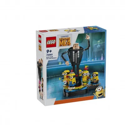 75582 BRICK BUILT GRU AND MINIONS
