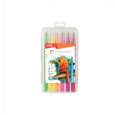 DELI ΜΑΡΚΑΔΟΡΟΣ ΠΙΝΕΛΟ/ΘΗΚΗ ΠΛΑΣΤ 12 XP EC10304
