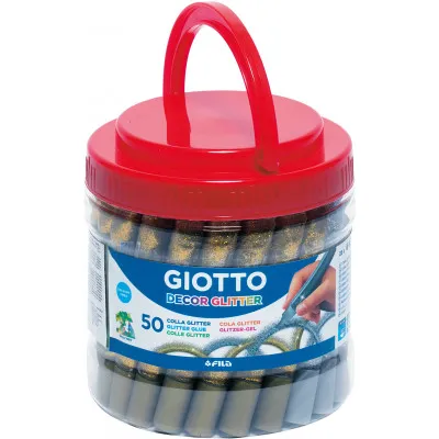 GIOTTO DECOR GLITTER KOΛΛΑ ΣΕ ΒΑΖΟ