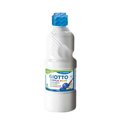 ΑΚΡΥΛΙΚΗ ΜΠΟΓΙΑ ΛΕΥΚΗ 500ML GIOTTO