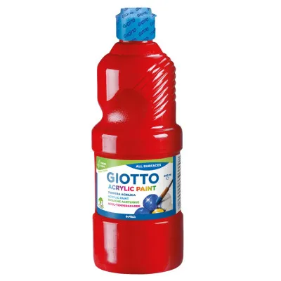 ΑΚΡΥΛΙΚΗ ΜΠΟΓΙΑ RED 500ML GIOTTO
