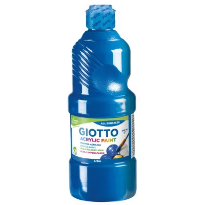 ΑΚΡΥΛΙΚΗ ΜΠΟΓΙΑ CYAN 500ML GIOTTO