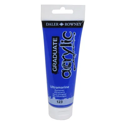 GRADUATE ACRYLIC 120ML ULTRA BLUE