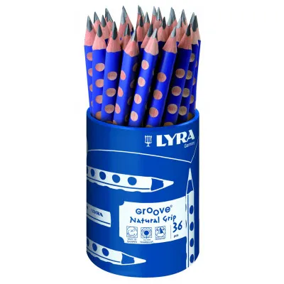 ΜΟΛΥΒΙ 6ΤΕΜ LYRA GROOVE GRAPHITE