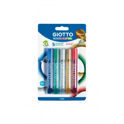 ΚΟΛΛΑ GLITTER 10.5ML GIOTTO METAL