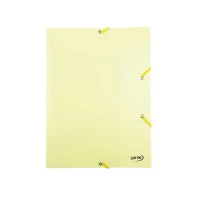 ΝΤΟΣΙΕ ΜΕ ΛΑΣΤΙΧΟ Ρ.Ρ ΓΙΑ Α4 PASTEL ΚΙΤΡΙΝΟ