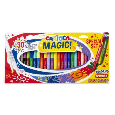 ΜΑΡΚΑΔΟΡΟΙ CARIOCA STEREO MAGIC COLORS/30