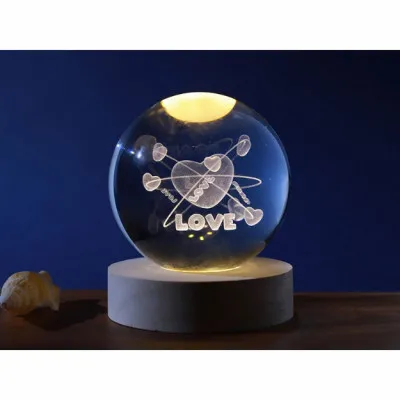ΛΑΜΠΑ I-TOTAL XL2720A CRYSTAL BALL HEART MEDIUM 8C