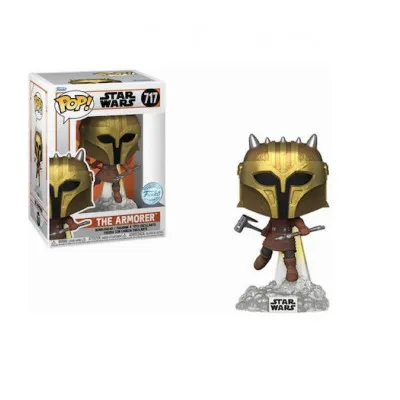 Funko Pop! Star Wars: The Mandalorian S10 - The Armorer (Special Edition) #717 Bobble-Head Vinyl Figure