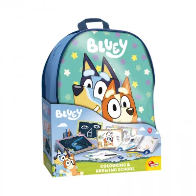 BLUEY COLOURING AND DRAWING BACKPACK