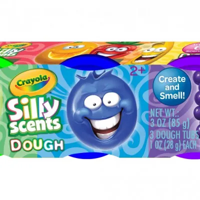 CRAYOLA SILLY SCENTS DOUGH SET 3, 3oz