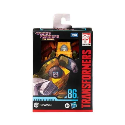 Hasbro Fans - Transformers: The Movie Deluxe Class - Brawn Action Figure (11cm) (Excl.) (F7236)